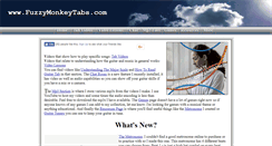 Desktop Screenshot of fuzzymonkeytabs.com